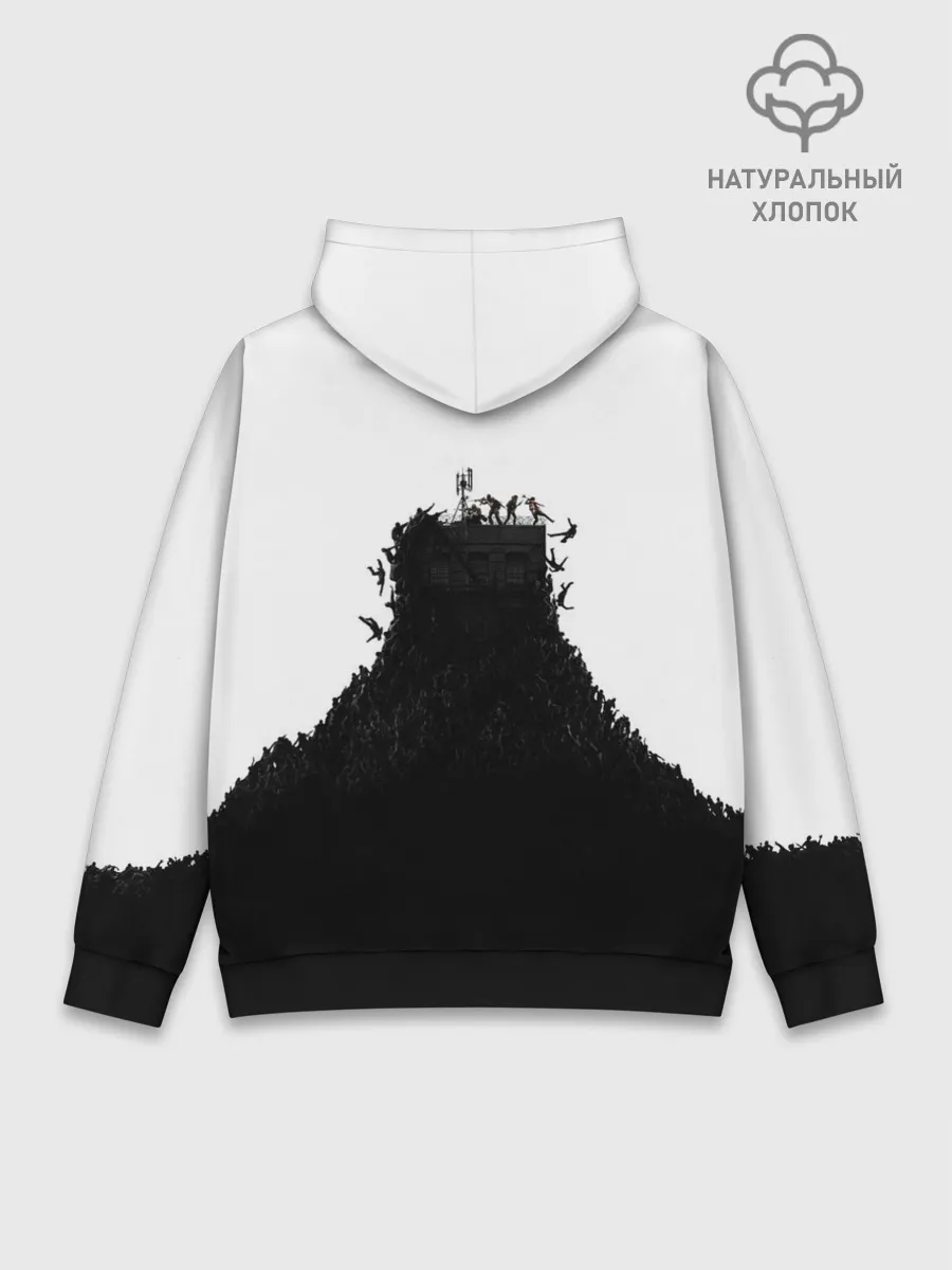 Худи мужской база хлопок / WORLD WAR Z