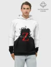 Худи мужской база хлопок / WORLD WAR Z
