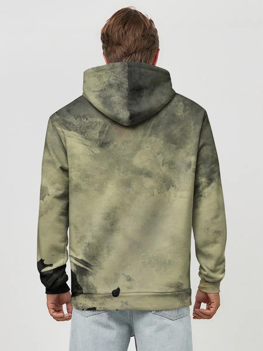 Худи мужской база хлопок / Сектор Газа