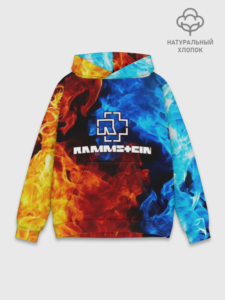 Худи мужской база хлопок / RAMMSTEIN