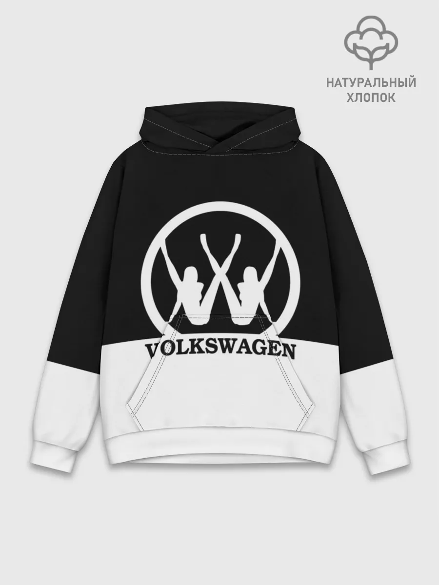 Худи мужской база хлопок / Volkswagen