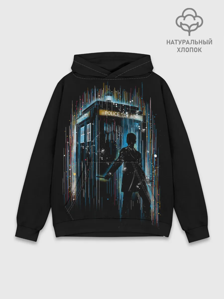 Худи мужской база хлопок / ДОКТОР КТО | DOCTOR WHO