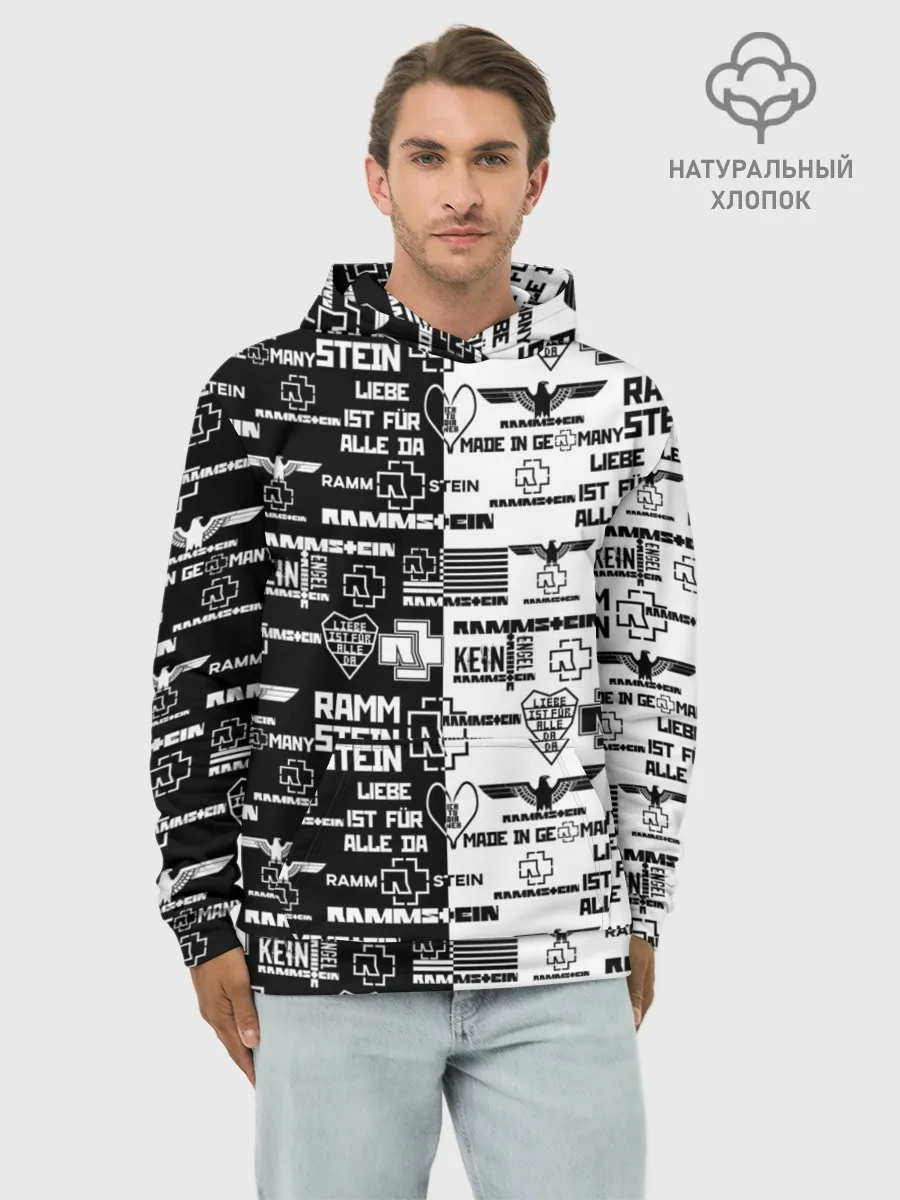 Худи мужской база хлопок / RAMMSTEIN