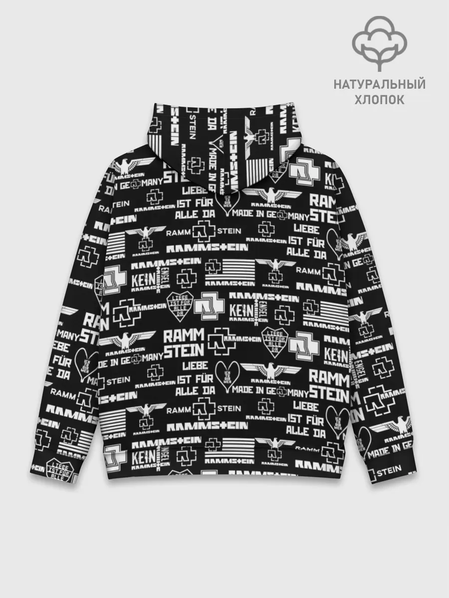 Худи мужской база хлопок / RAMMSTEIN