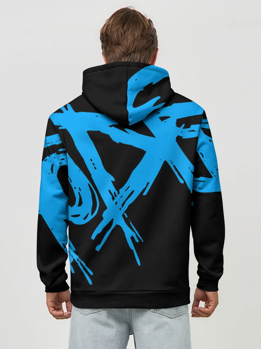 Худи мужской база хлопок / Сектор Газа