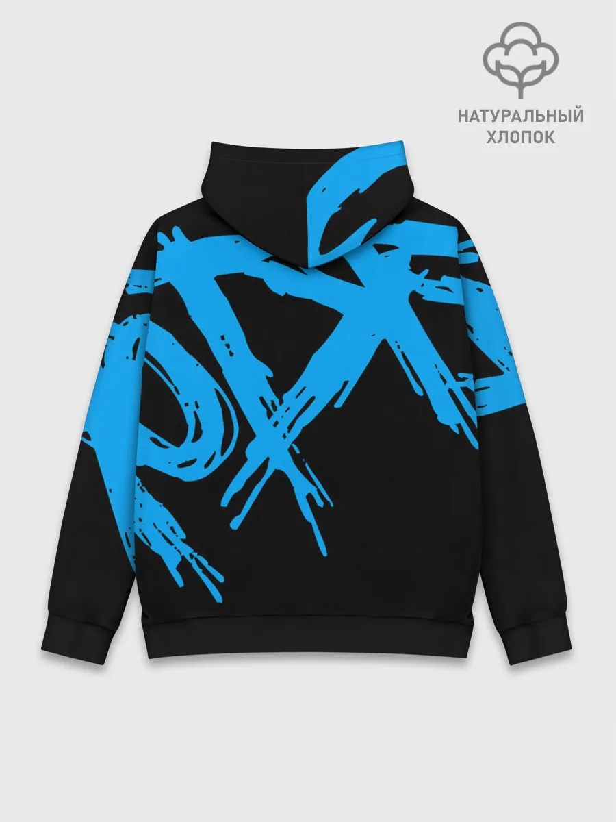 Худи мужской база хлопок / Сектор Газа