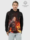 Худи мужской база хлопок / THE WITCHER 3:WILD HUNT