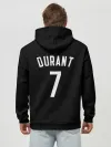 Худи мужской база хлопок / Кевин Дюрант Бруклин 7