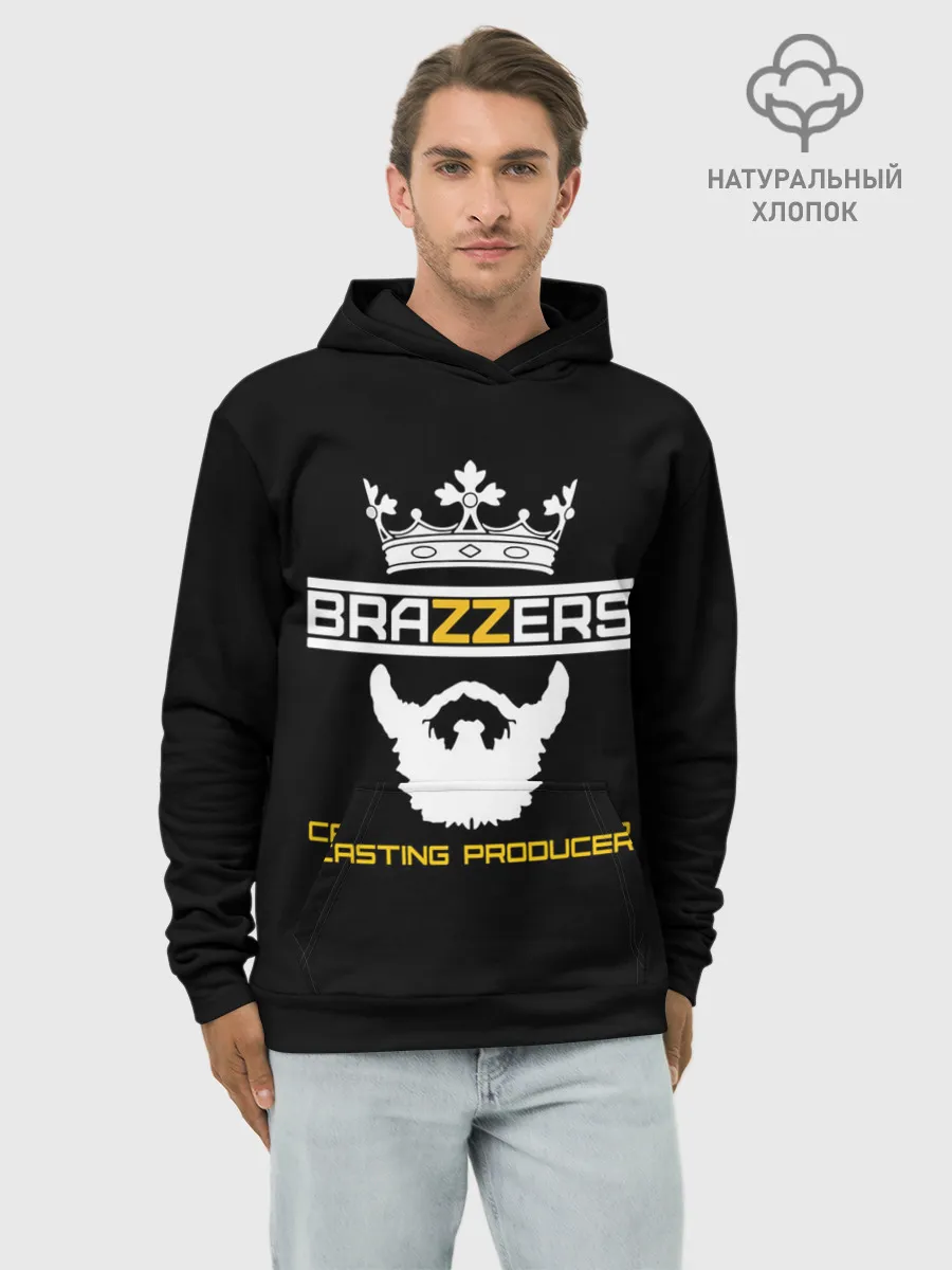 Худи мужской база хлопок / Brazzers Casting-producer