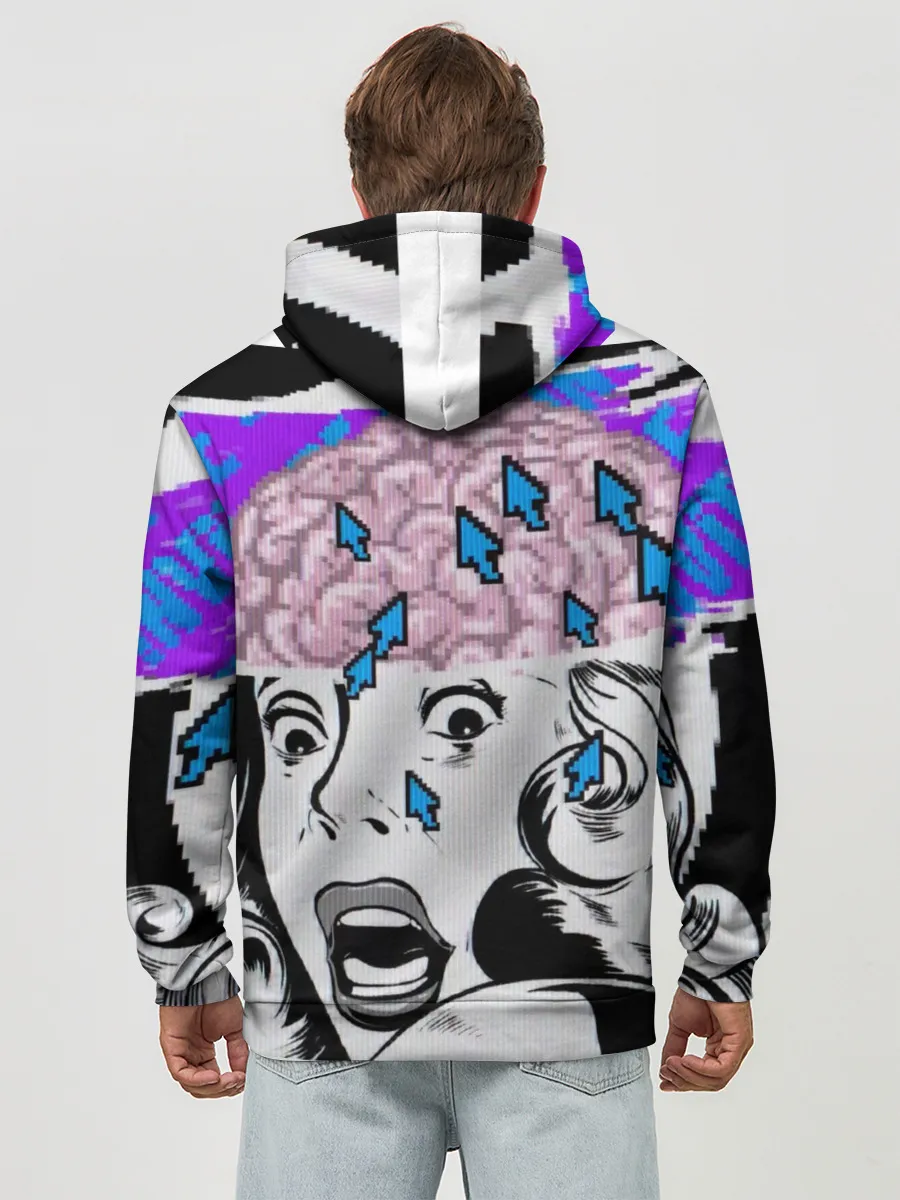 Худи мужской база хлопок / DedSec