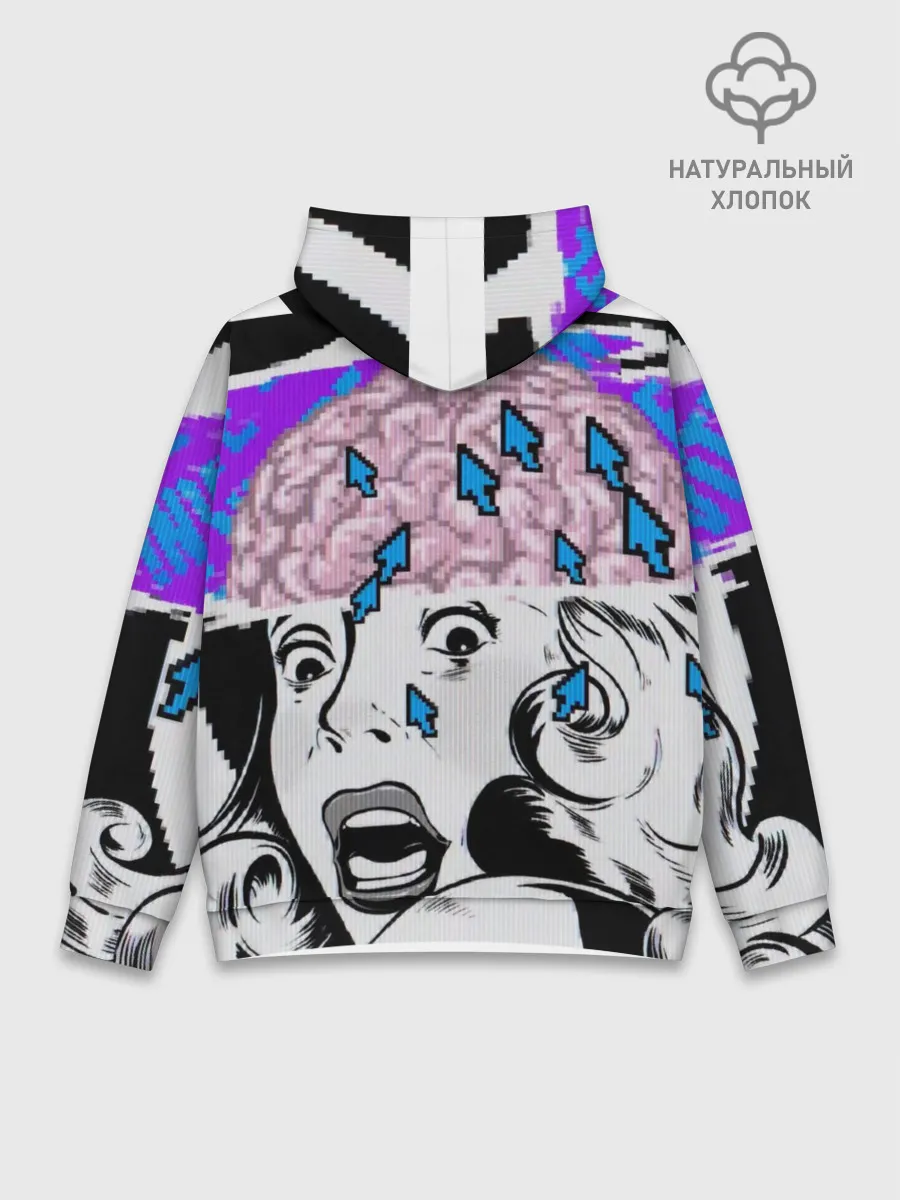 Худи мужской база хлопок / DedSec