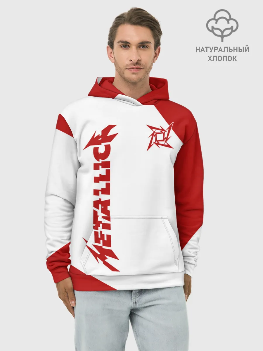 Худи мужской база хлопок / Metallica