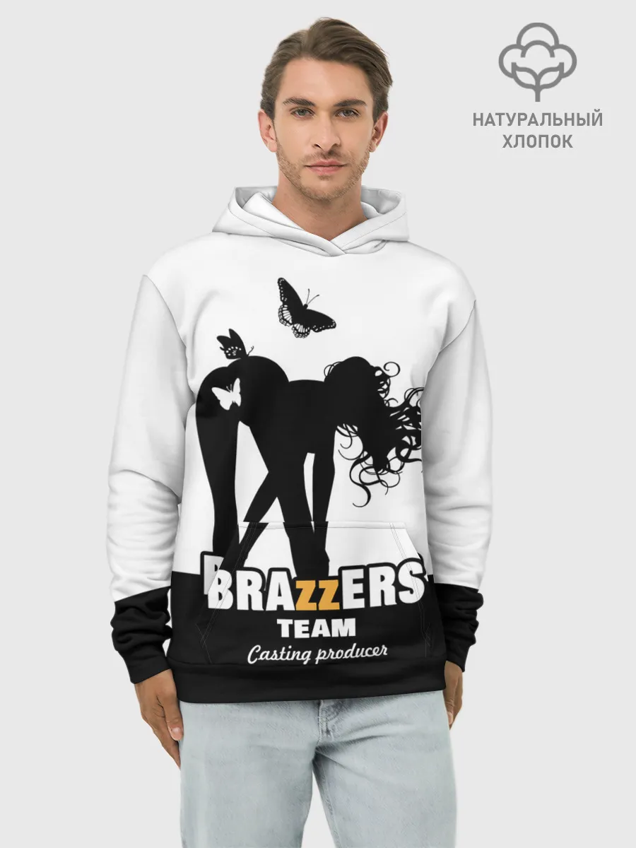 Худи мужской база хлопок / Brazzers team Casting-producer