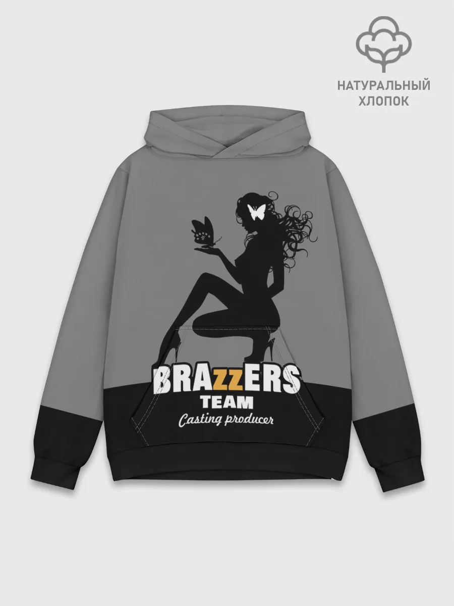 Худи мужской база хлопок / Brazzers team Casting-producer
