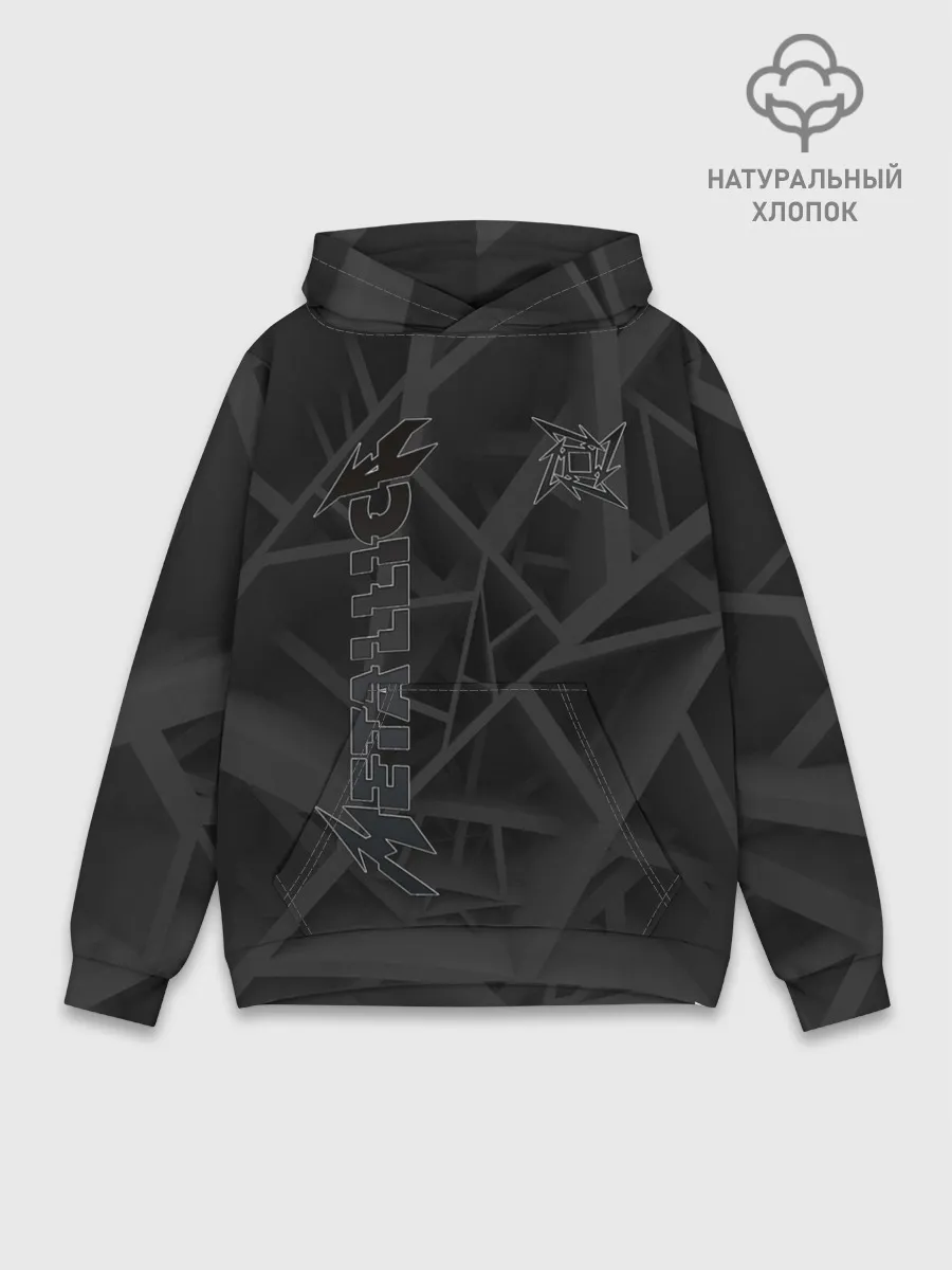 Худи мужской база хлопок / Metallica