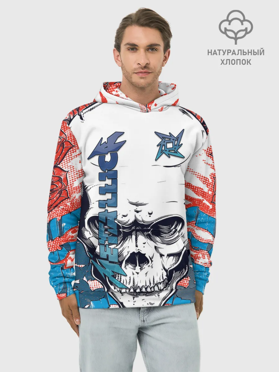 Худи мужской база хлопок / METALLICA | МЕТАЛЛИКА