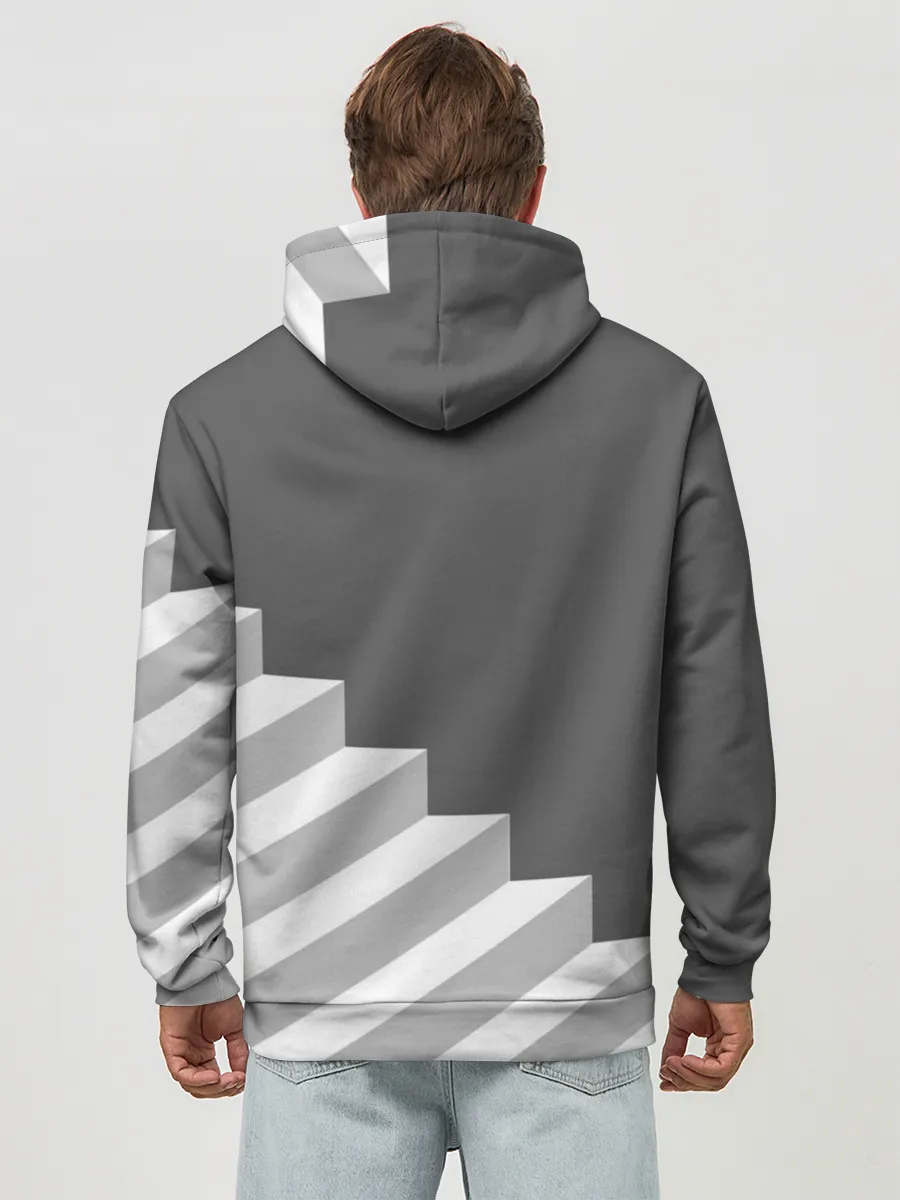 Худи мужской база хлопок / ЪУЪ СЪУКА