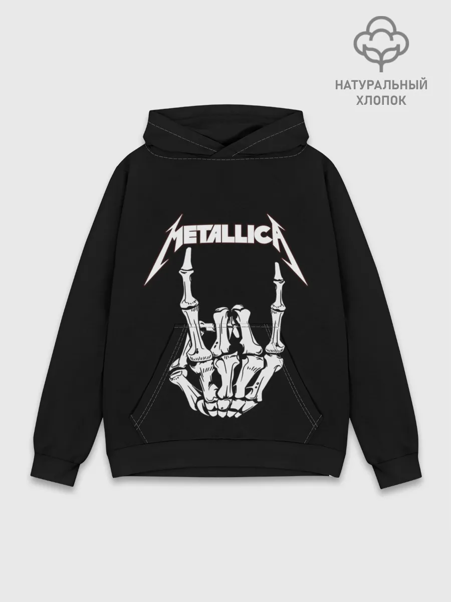 Худи мужской база хлопок / Metallica