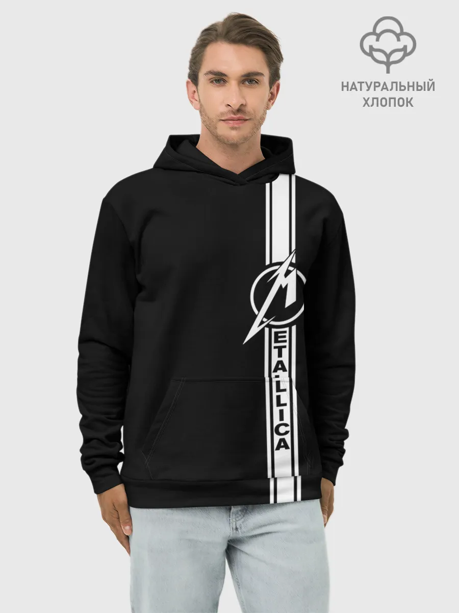 Худи мужской база хлопок / Metallica