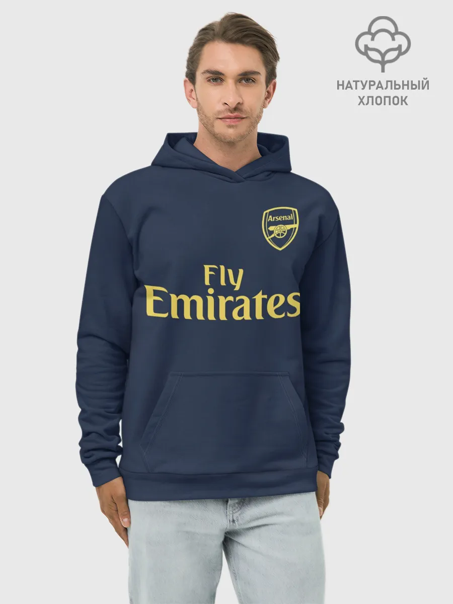 Худи мужской база хлопок / Aubameyang third 19-20