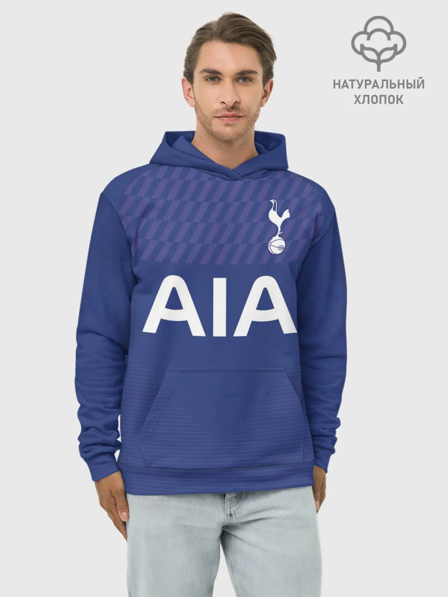 Худи мужской база хлопок / Tottenham away 19-20