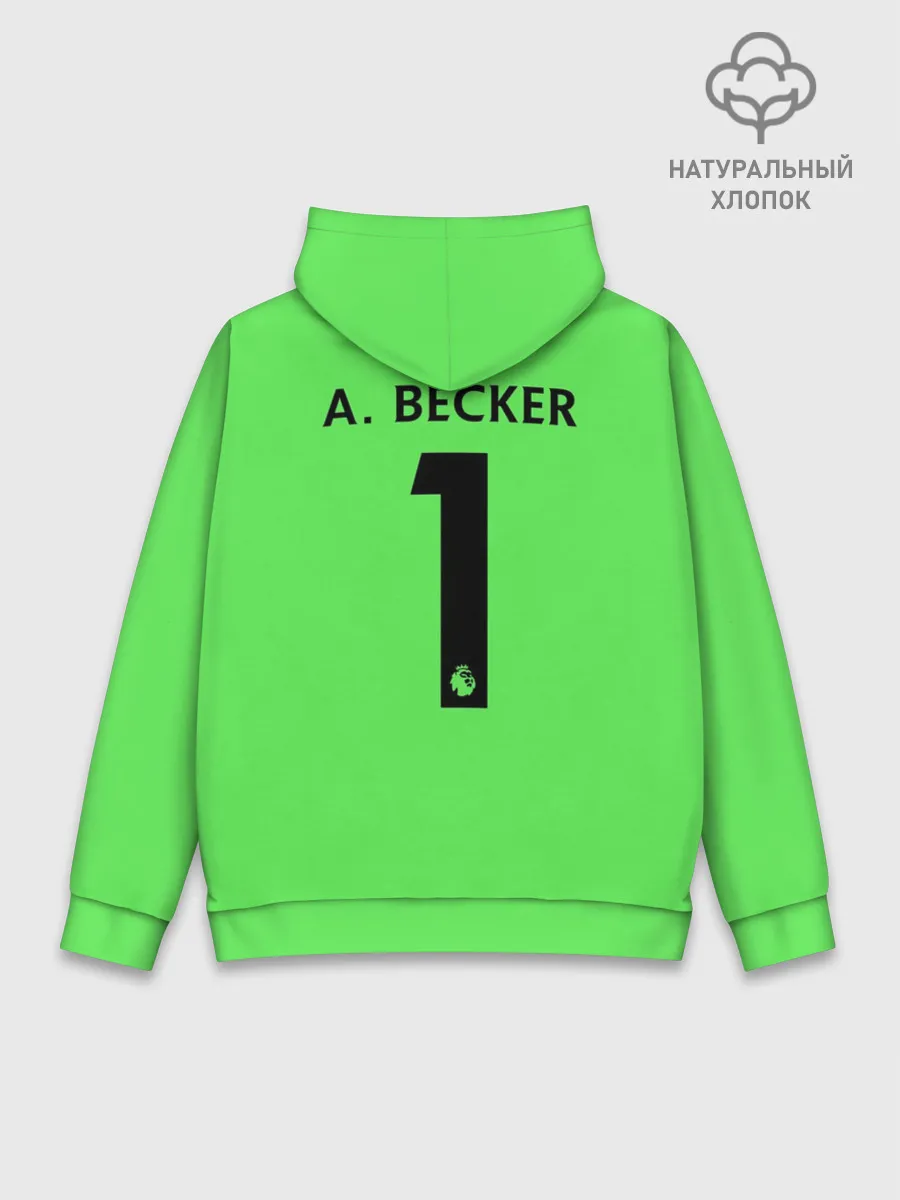 Худи мужской база хлопок / Alisson GK away 19-20