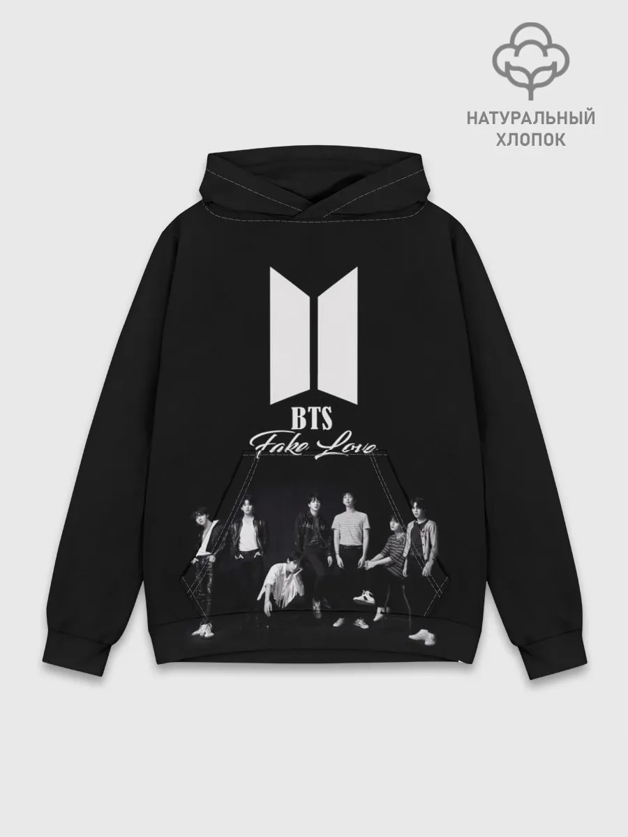 Худи мужской база хлопок / BTS Take love