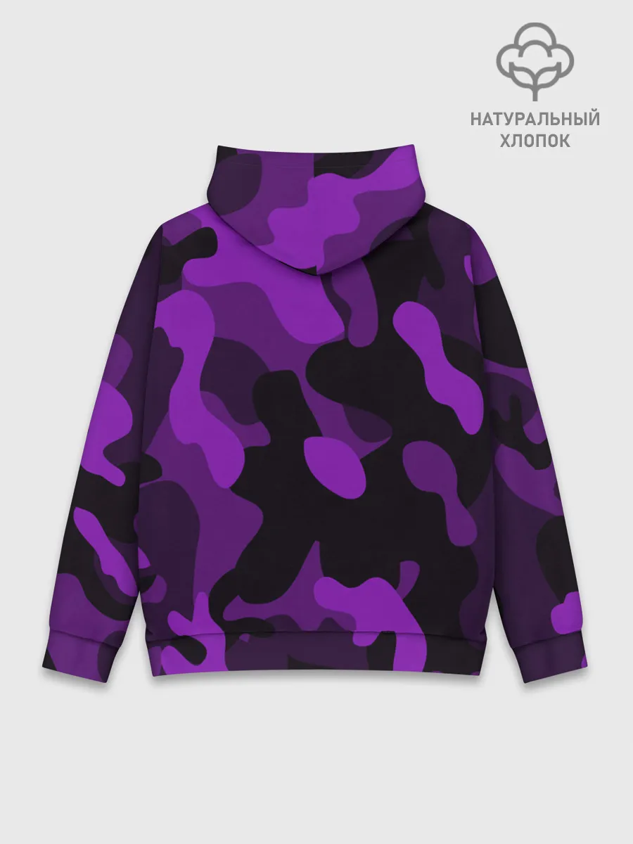 Худи мужской база хлопок / Камуфляж