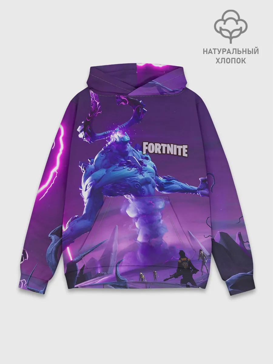 Худи мужской база хлопок / Fortnite