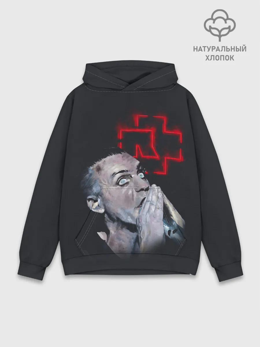 Худи мужской база хлопок / Rammstein
