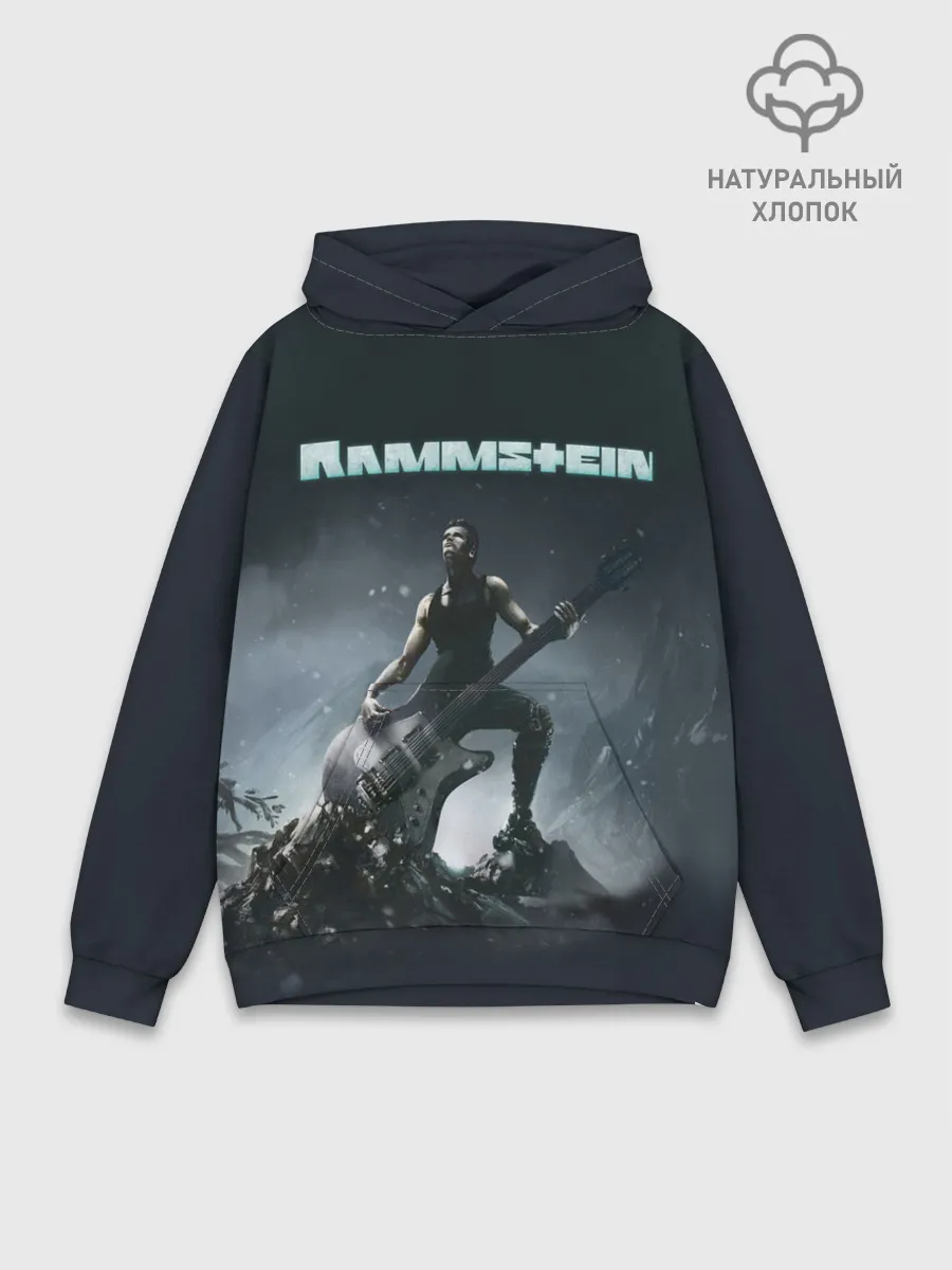 Худи мужской база хлопок / Rammstein