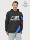 Худи мужской база хлопок / BMW КАРБОН