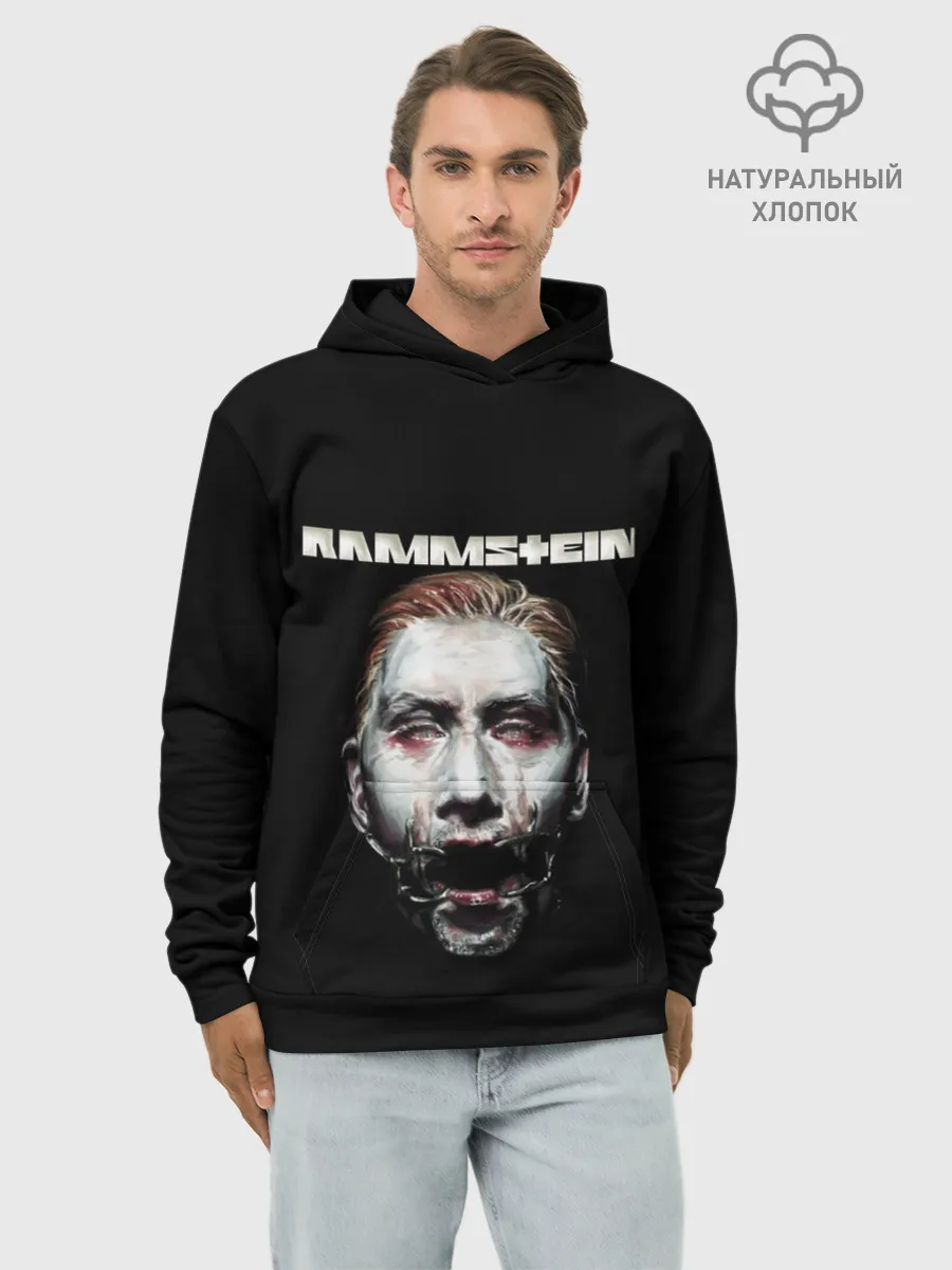 Худи мужской база хлопок / Rammstein