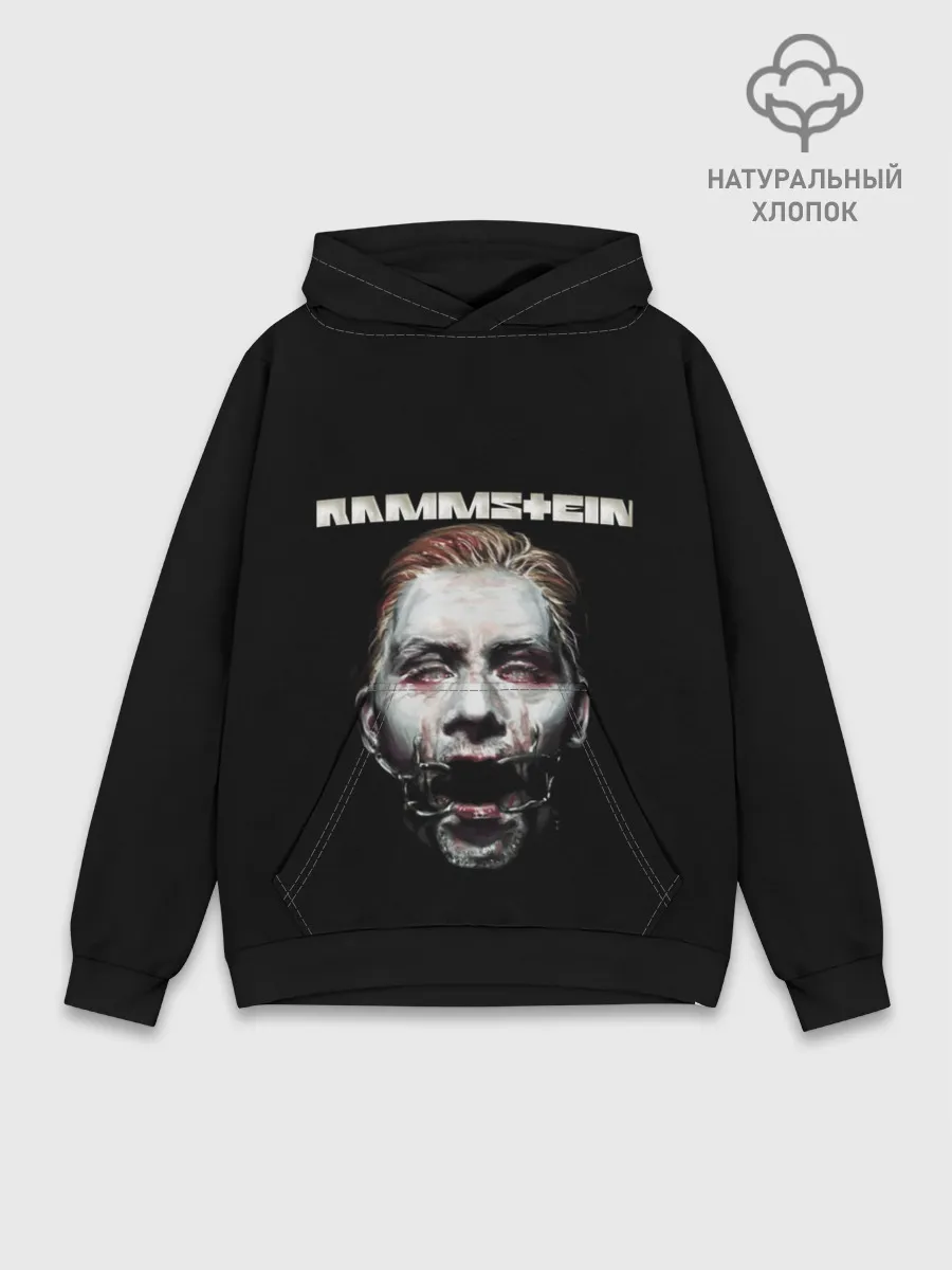 Худи мужской база хлопок / Rammstein