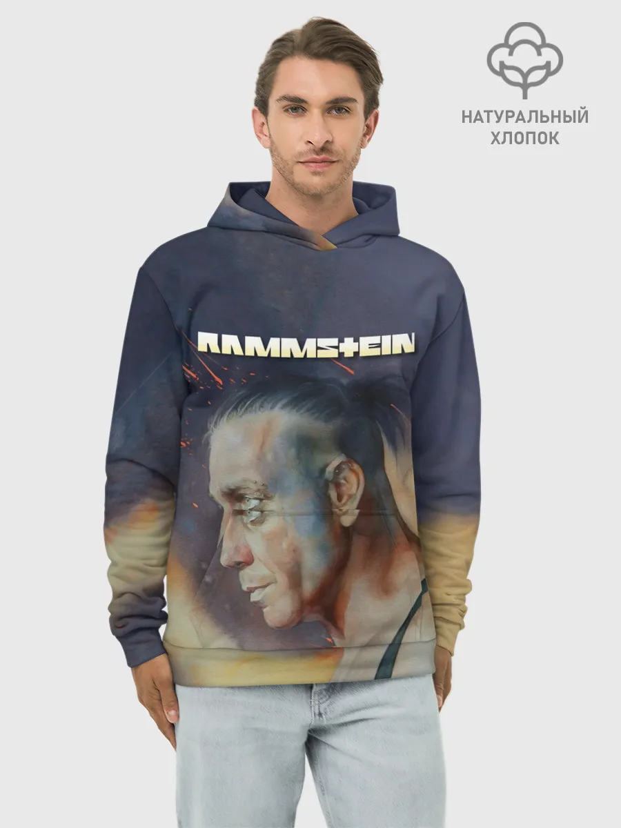 Худи мужской база хлопок / Rammstein