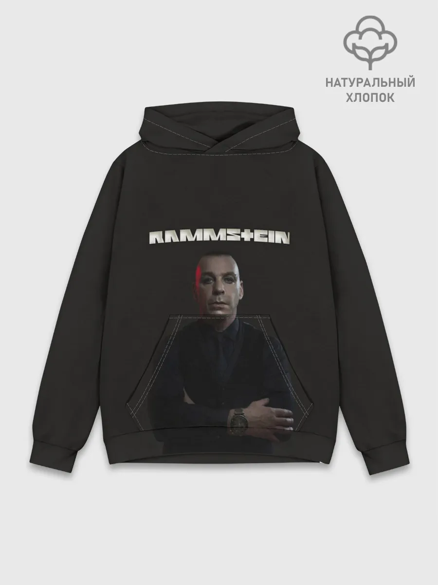 Худи мужской база хлопок / Rammstein
