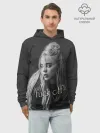 Худи мужской база хлопок / BILLIE EILISH