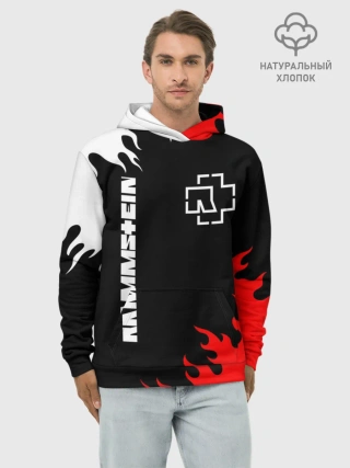 Худи мужской база хлопок / RAMMSTEIN