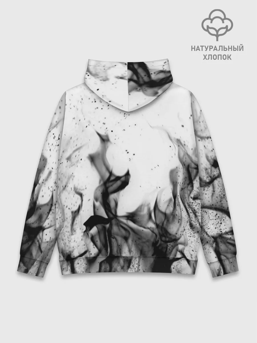 Худи мужской база хлопок / POWERWOLF