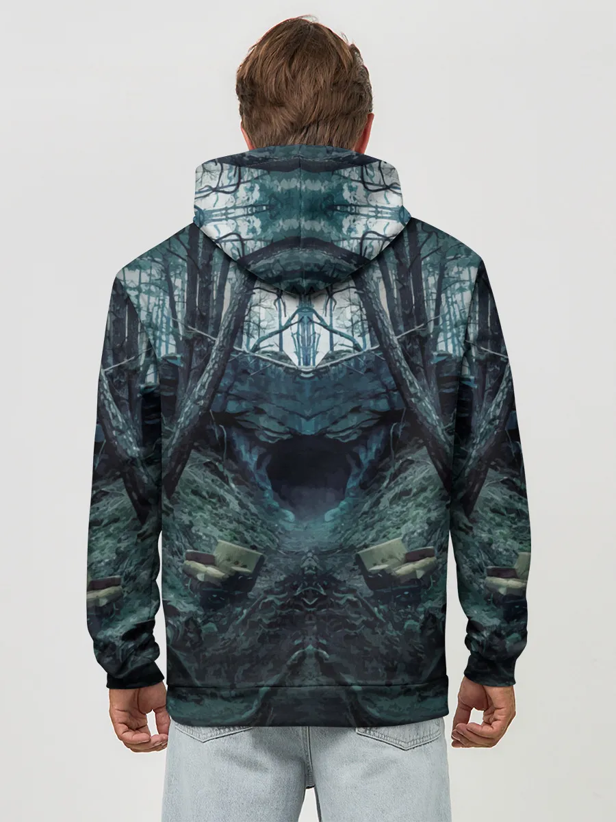 Худи мужской база хлопок / ТЬМА - No Future