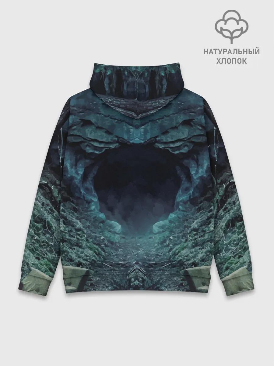 Худи мужской база хлопок / ТЬМА - Йонас