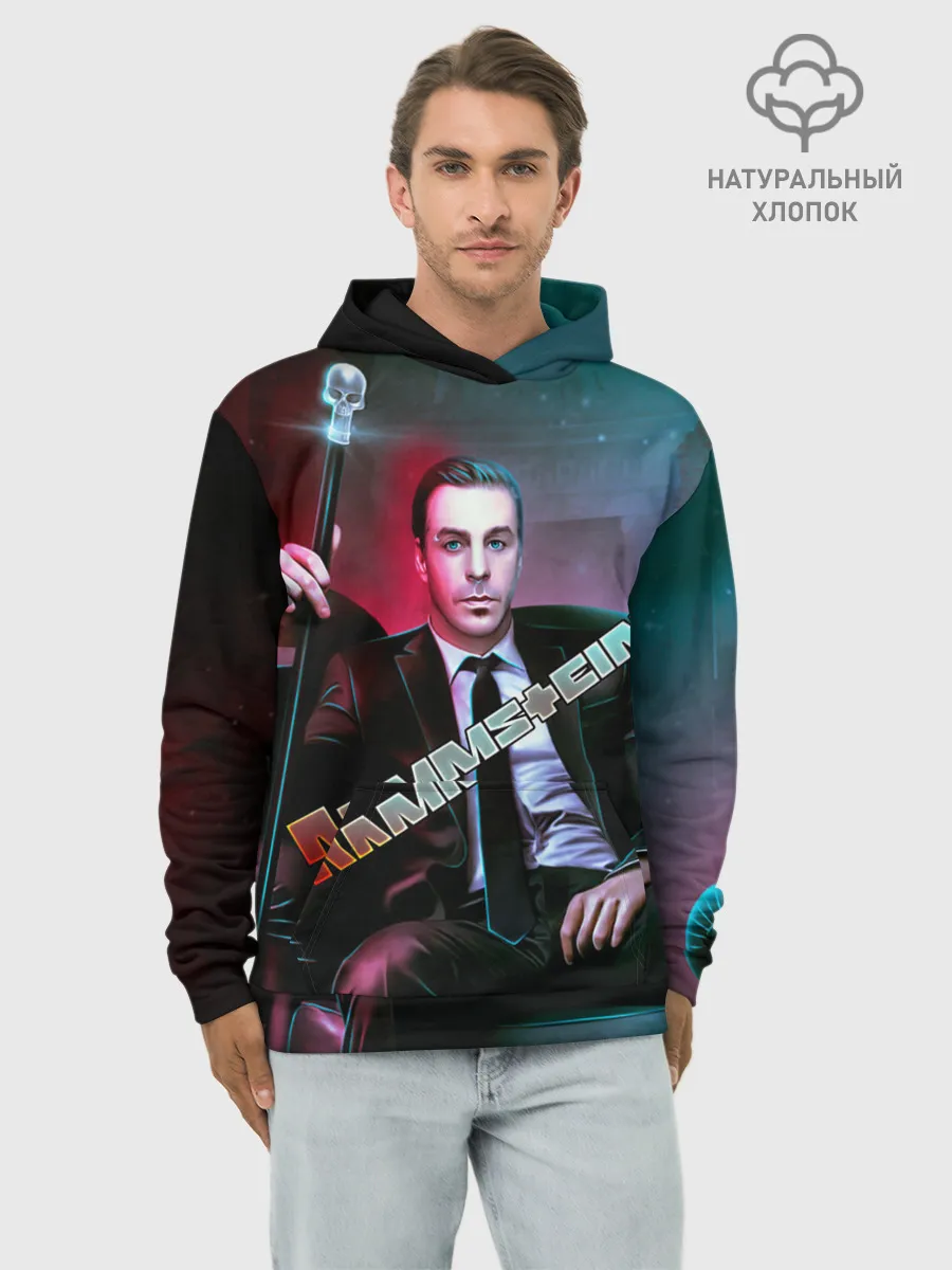 Худи мужской база хлопок / Rammstein