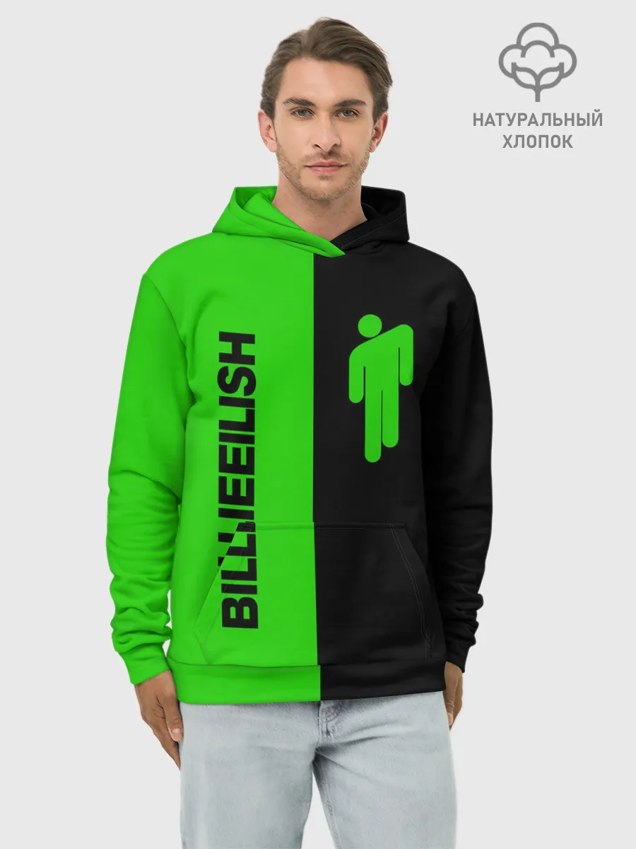 Худи мужской база хлопок / BILLIE EILISH