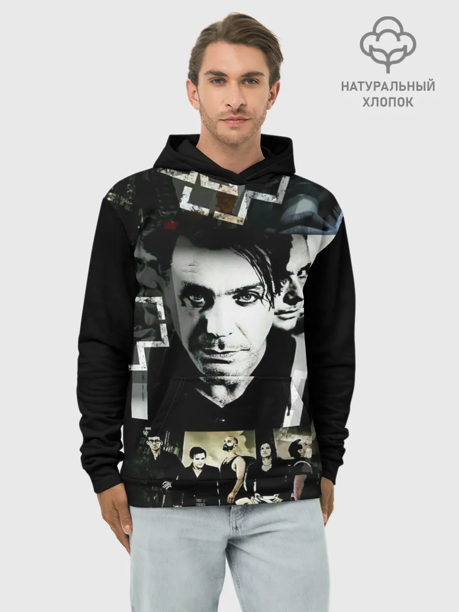 Худи мужской база хлопок / Rammstein