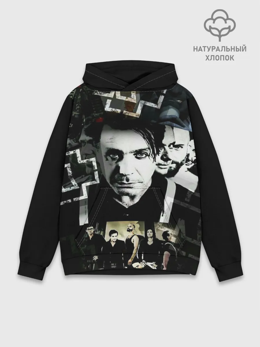 Худи мужской база хлопок / Rammstein
