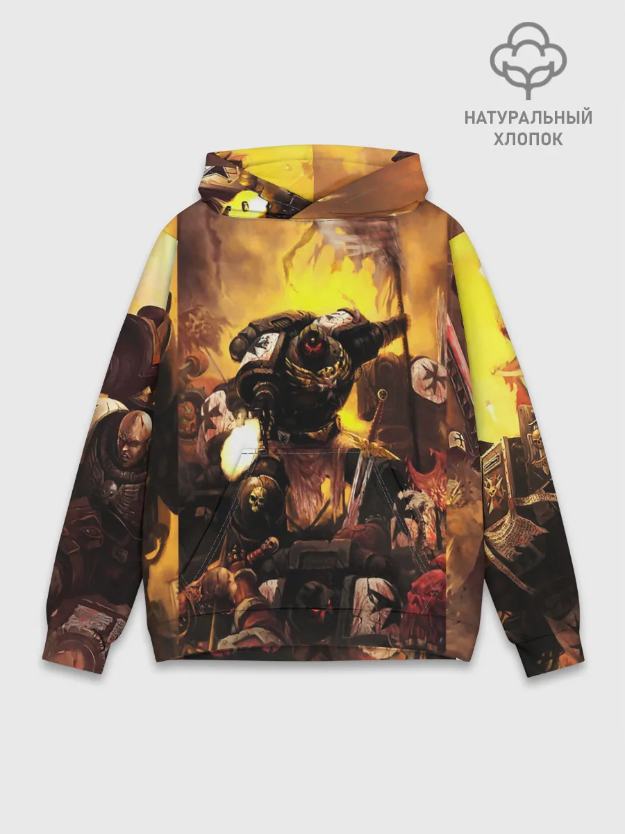 Худи мужской база хлопок / WARHAMMER 40K