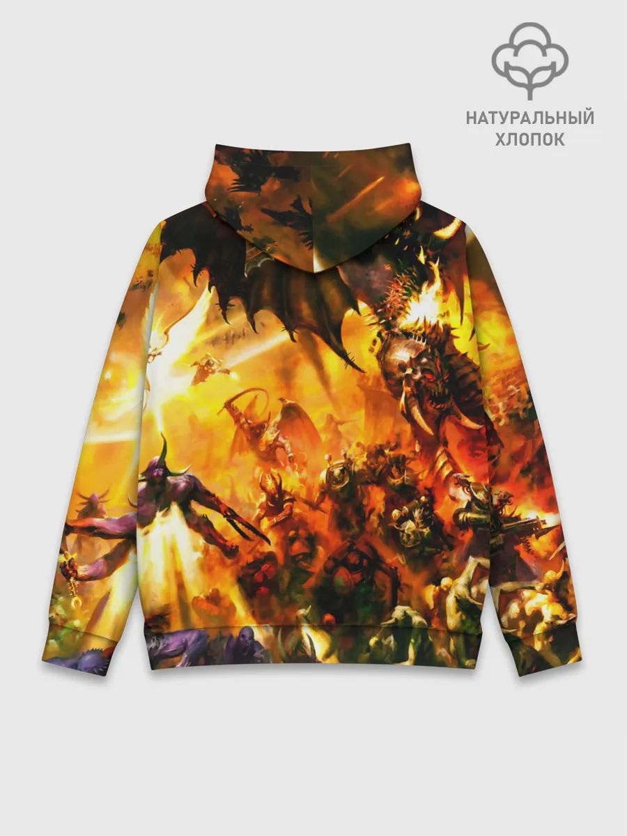 Худи мужской база хлопок / WARHAMMER 40K
