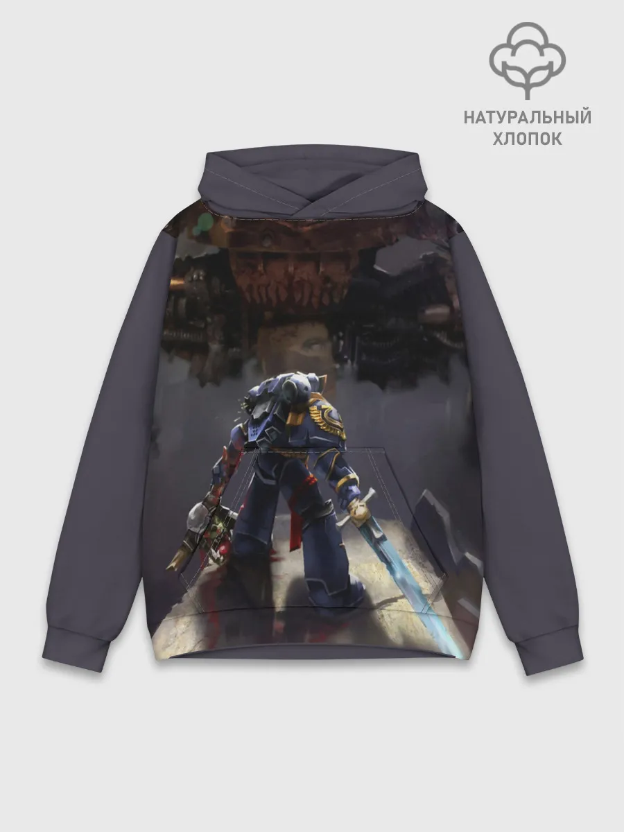 Худи мужской база хлопок / WARHAMMER 40K