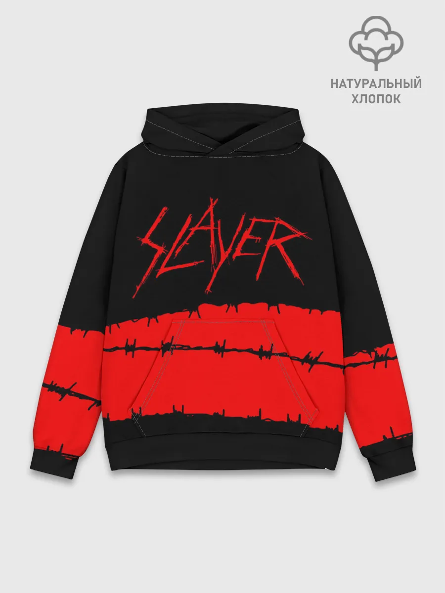 Худи мужской база хлопок / SLAYER