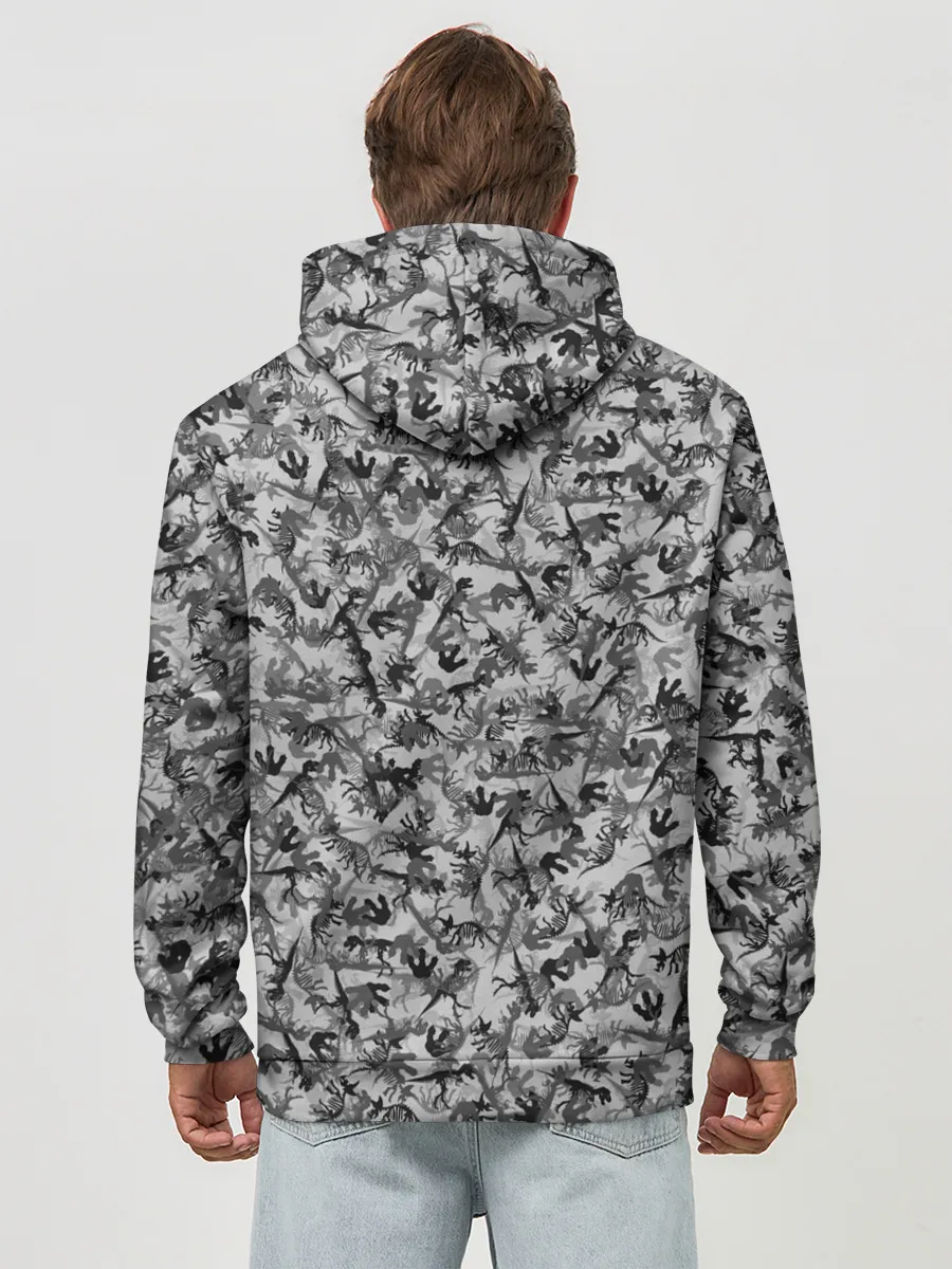 Худи мужской база хлопок / Jurassic Park